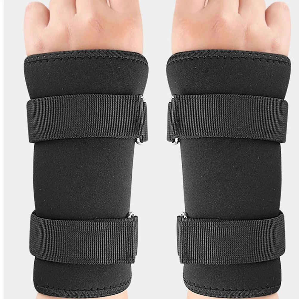 

2pcs Breathable Protector Fitness Support Brace Brace Compression Guard Wrist Fitness Wrist Guard Sleeve