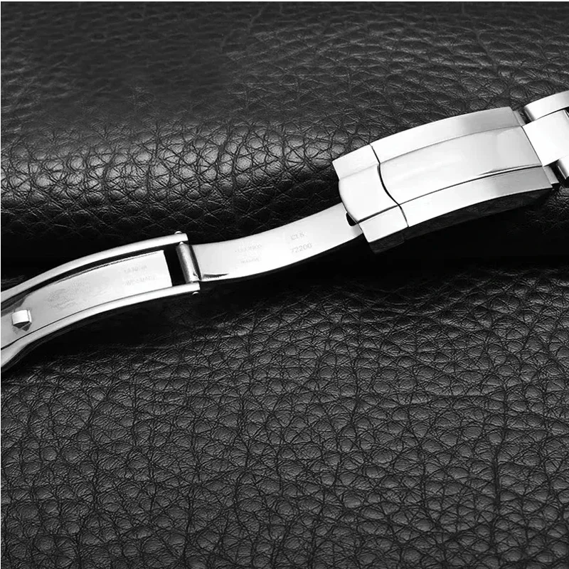 Pulsera de reloj de acero inoxidable 904L, correa de lujo de 20mm y 21mm para correas de reloj Rolex Oyster Perpetual Datejust DAYTONA SUBMARINER