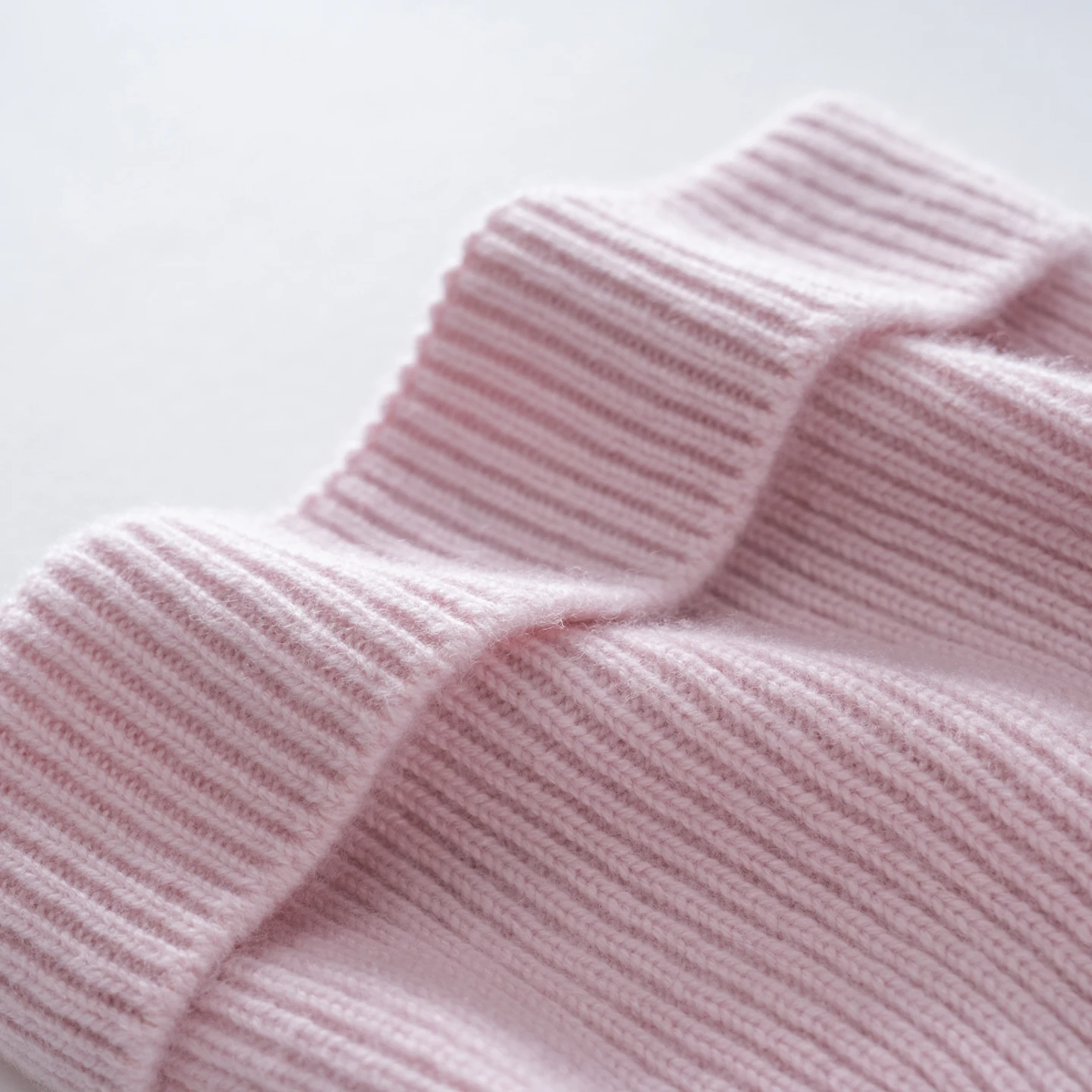 Hochwertige Kaschmir-Herbst-Winter-Baby-Mützen für Kinder, gerippte, umgeschlagene, gestrickte, weiche, warme, nahtlose Beanies für Jungen und Mädchen. – Detail 23