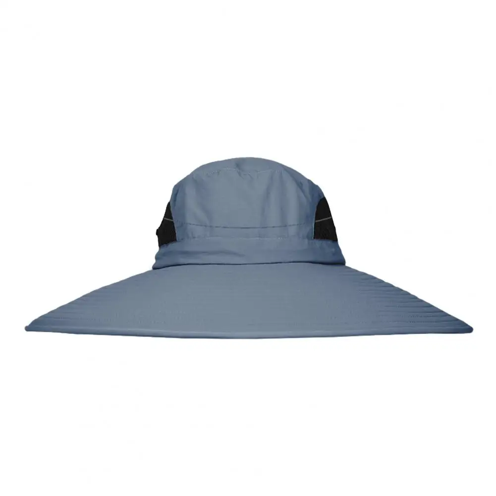 Sombrero de verano a prueba de viento para hombre, sombrero de pescador con ventilador Solar, carga Usb, Anti uv, ala grande para pesca al aire libre y Camping