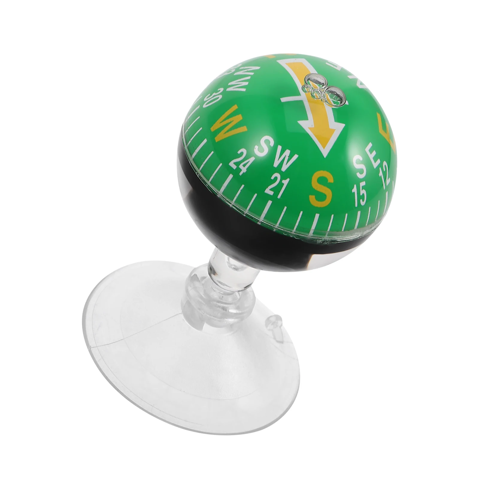 

Compass Car Guide Ball Bubble Dashboard That Actually Works Number Automotive Compasses Green for