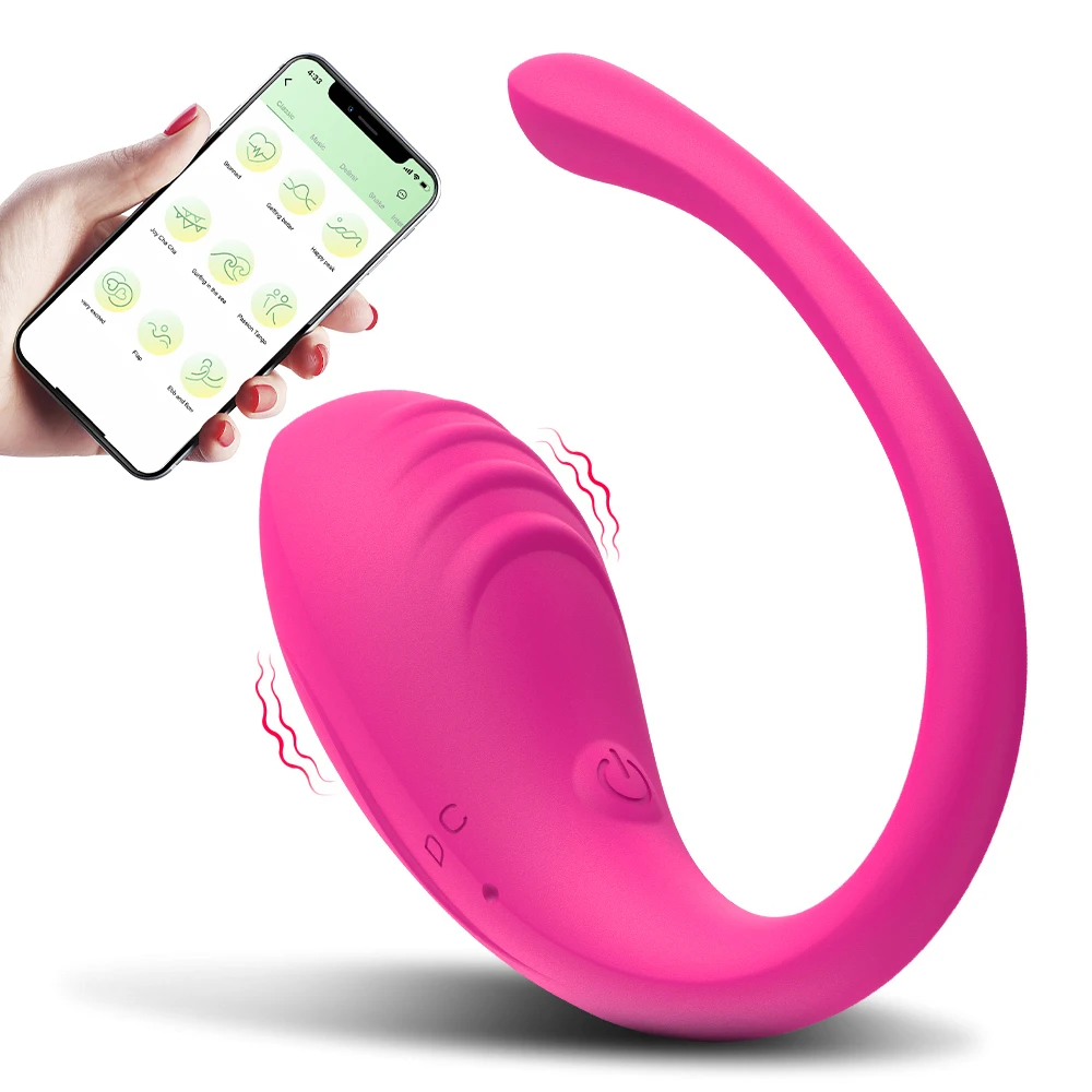 Wireless Bluetooth Dildo Vagina Vibrator for Couples APP Remote Controlled G-Spot Stimulation Massager Wearable Panties Sex Toy