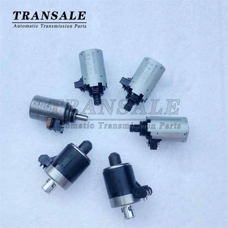 722.6 6Pcs 5 Speed Automatic Transmission Solenoid 1402770035 1402770098 Auto Parts For Mercedes Benz S320 S350 S420 1994-05