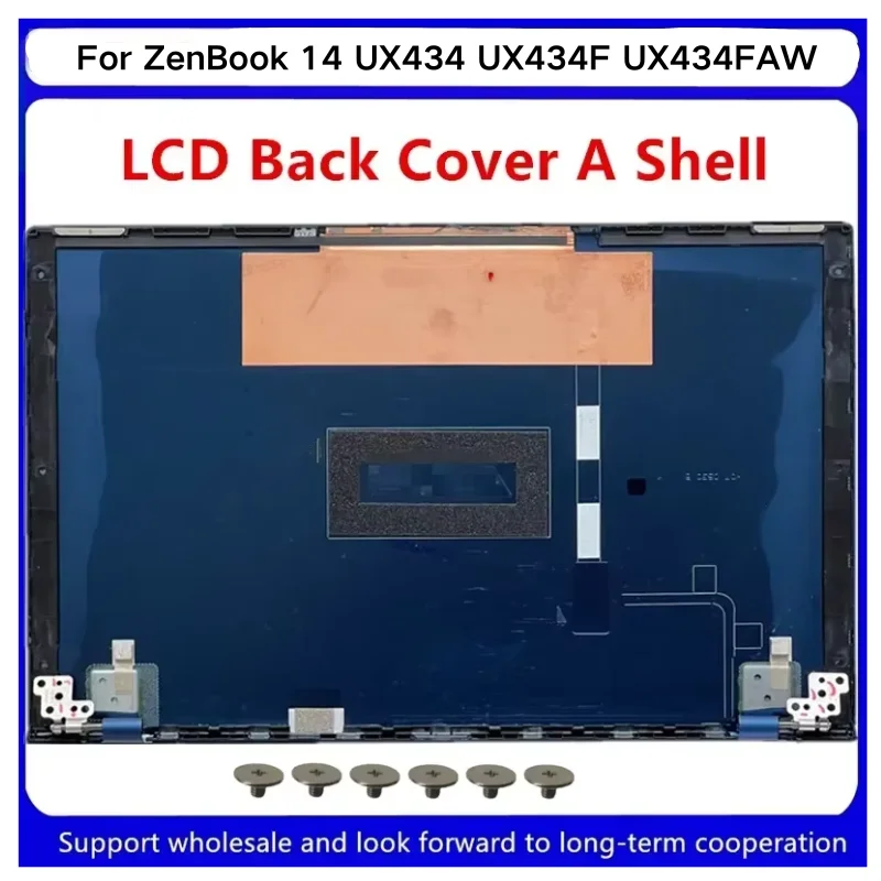 New For Kailxuling ZenBook 14 UX434 UX434F UX434FAW LCD Back Cover Blue/Silver laptops