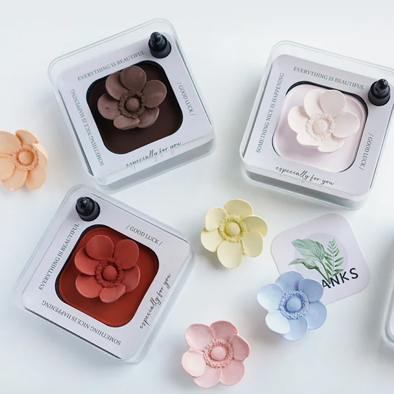 Anemone Silicone Mold DIY Anemone Flower Scented Candle Gypsum Moulds Handmade Soap Silicone Mold