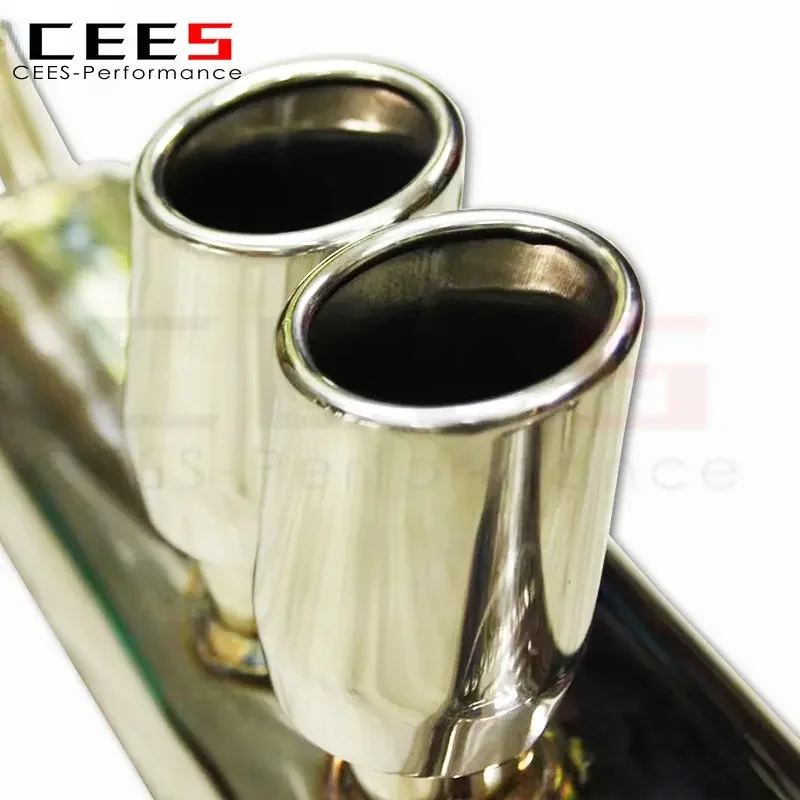 CEES Catback Exhaust For Smart FORTWO Coupe (453) 2014- High Performance SUS304 Stainless Steel Exhaust Pipe tubo escape coche - Image 4