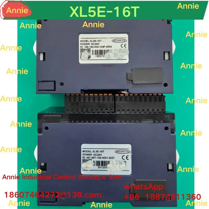 Teste de segunda mão OK Xinjie XL5E-16T Controlador lógico programável PLC