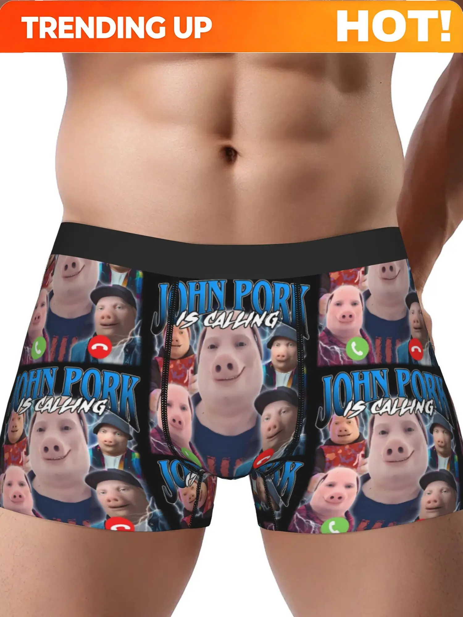 BIIHUDU Men'S Novelty Boxer Briefs - 