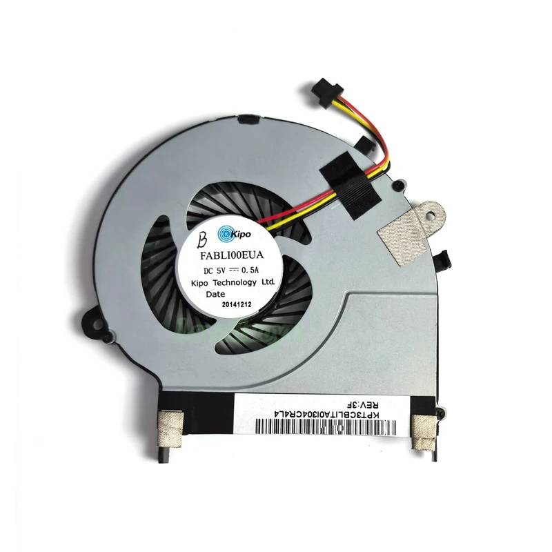 جديد مروحة تبريد الكمبيوتر المحمول توشيبا الأقمار الصناعية L50 L50-B L55-B L50D-B L55T-B L55-B5267 برودة FABLI00EUA DC5V 0.5A 3 دبابيس