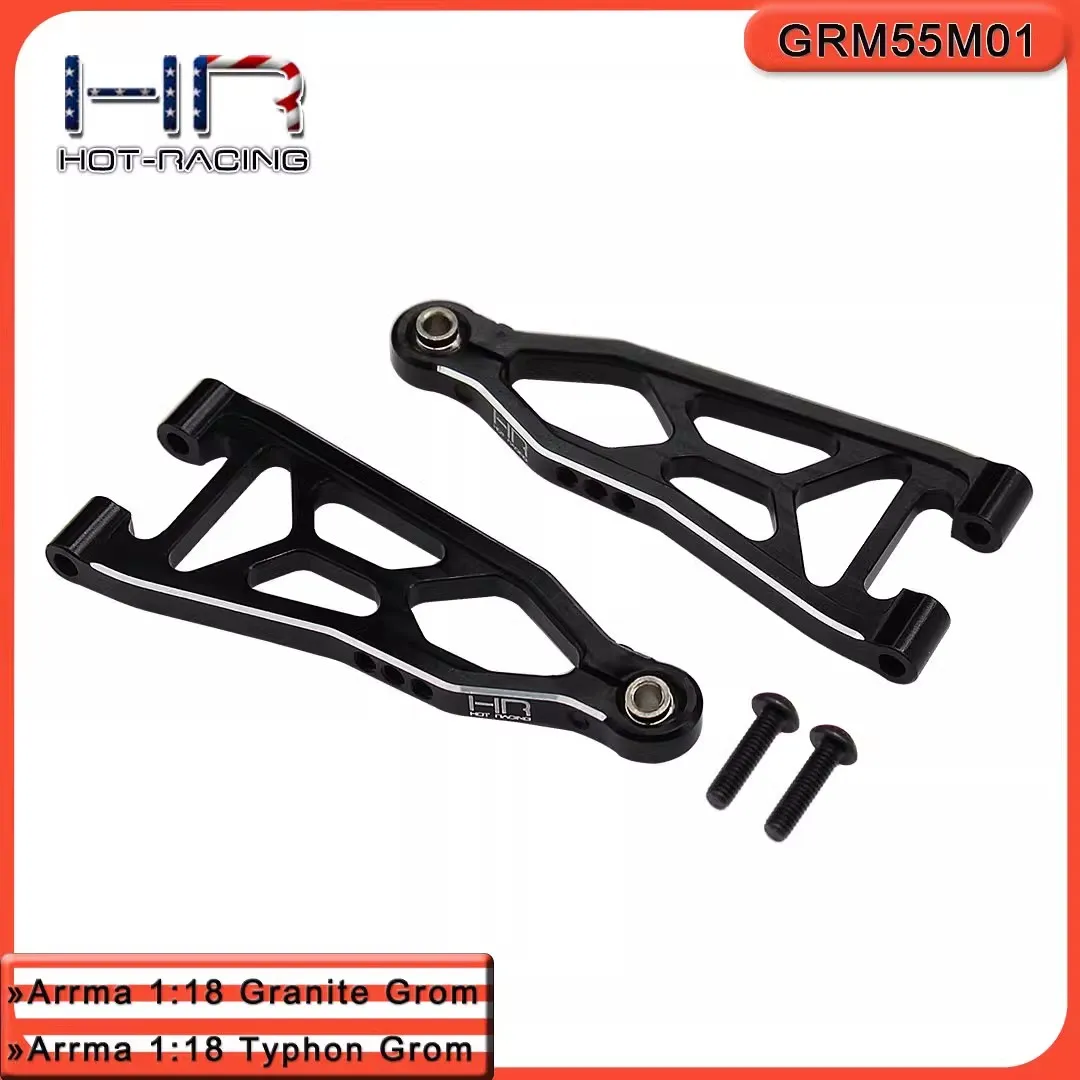 HR brazo de suspensión inferior y superior delantero y trasero de aluminio para ARRMA 1:18 granito Typhon Grom