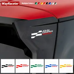 John Cooper Works Graphics Vinyl Decal For MINI Cooper R56 F56 R60 R53 F66 F54 F65 F60 U25 Countryman 2024 ALL4 SE Accessories