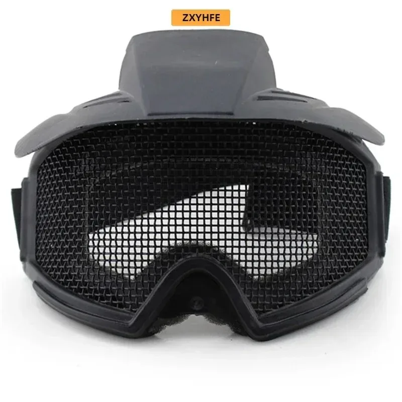 Gafas tácticas antiimpactos de malla de acero para airsoft - imagen 5