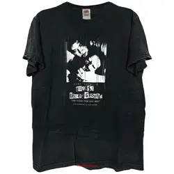 Vintage August Underground Horror Movie Promo T Shirt Size L Saw Halloween long or short sleeves
