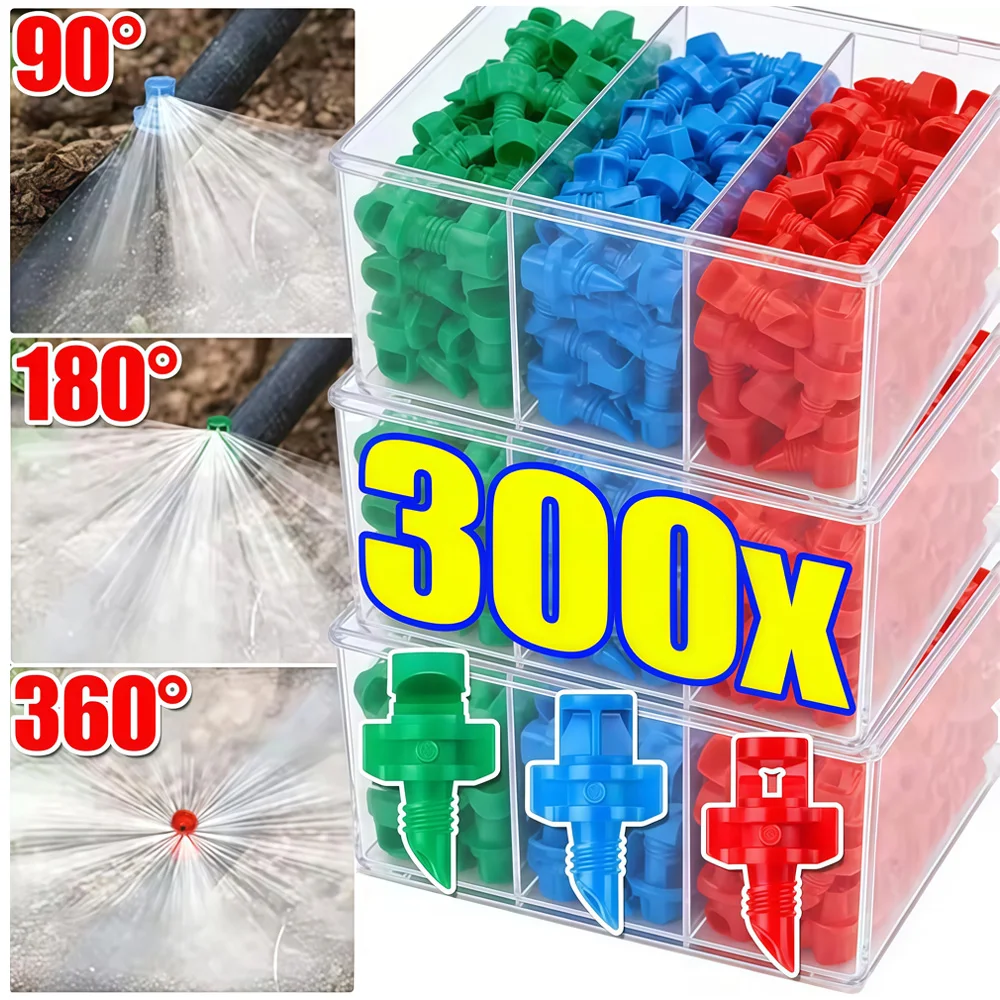 90/180/360 Micro Misting Greenhouse Flowers Drip Irrigation System Degree Garden Lawn Water Spray Garden Irrigation Sprinklers