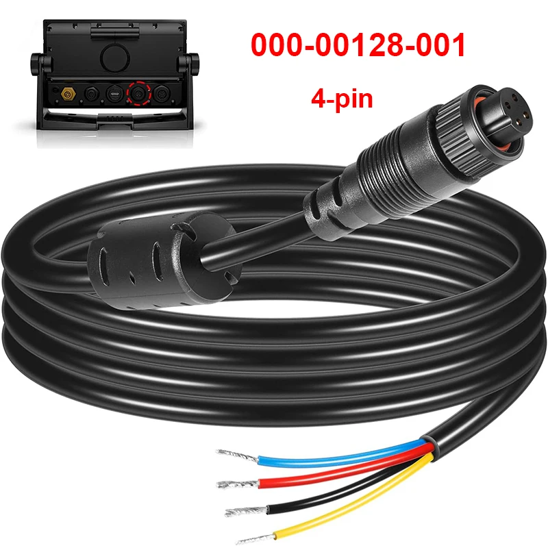 000-00128-001-simrad用4ピン電源ケーブル-go、nss-evo3、vulcan、zeus3用-電源、アラーム、およびコントロールバス用の裸線出力
