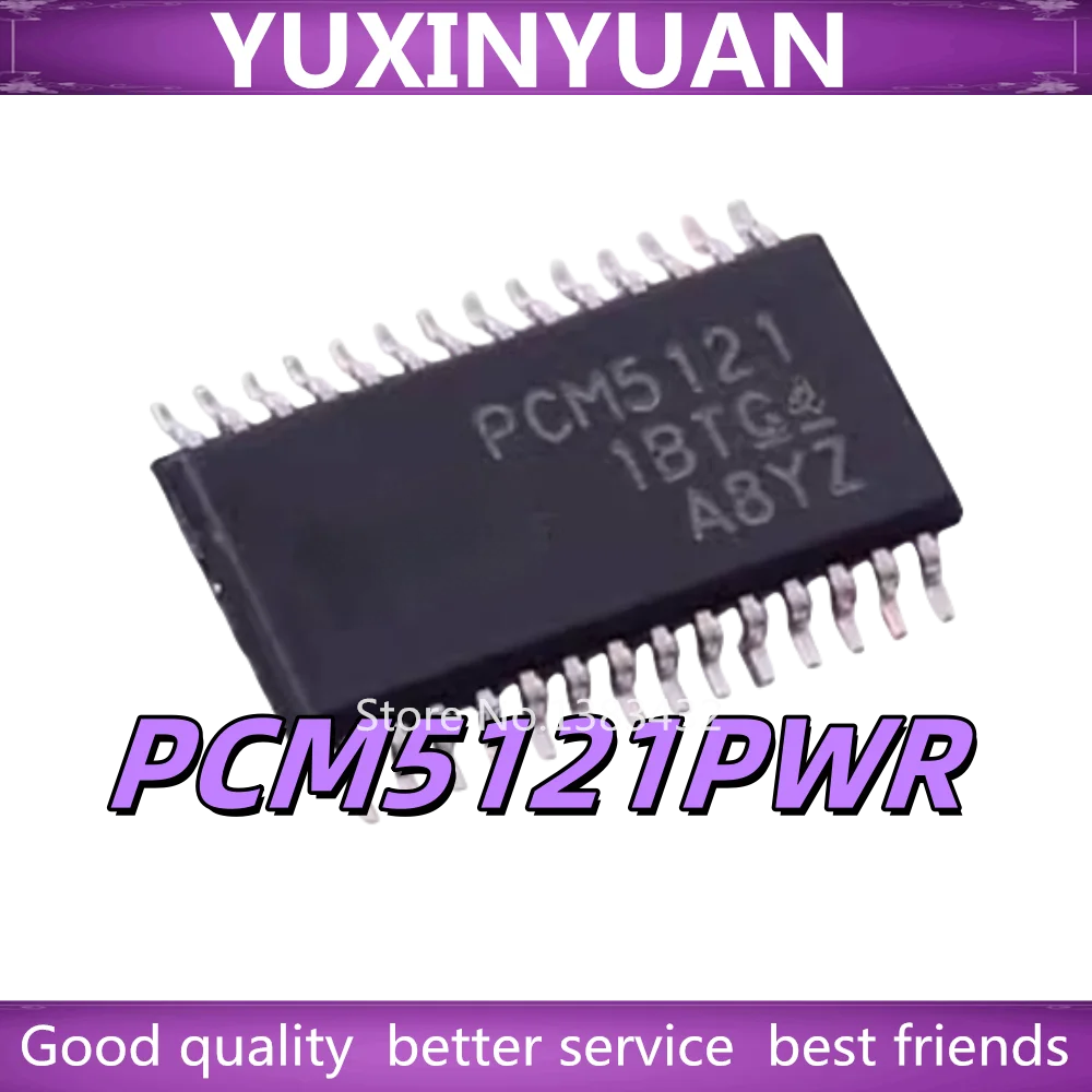 (10PCS)100% New PCM5121 PCM5122 PCM5121PWR PCM5122PWR  Chipset