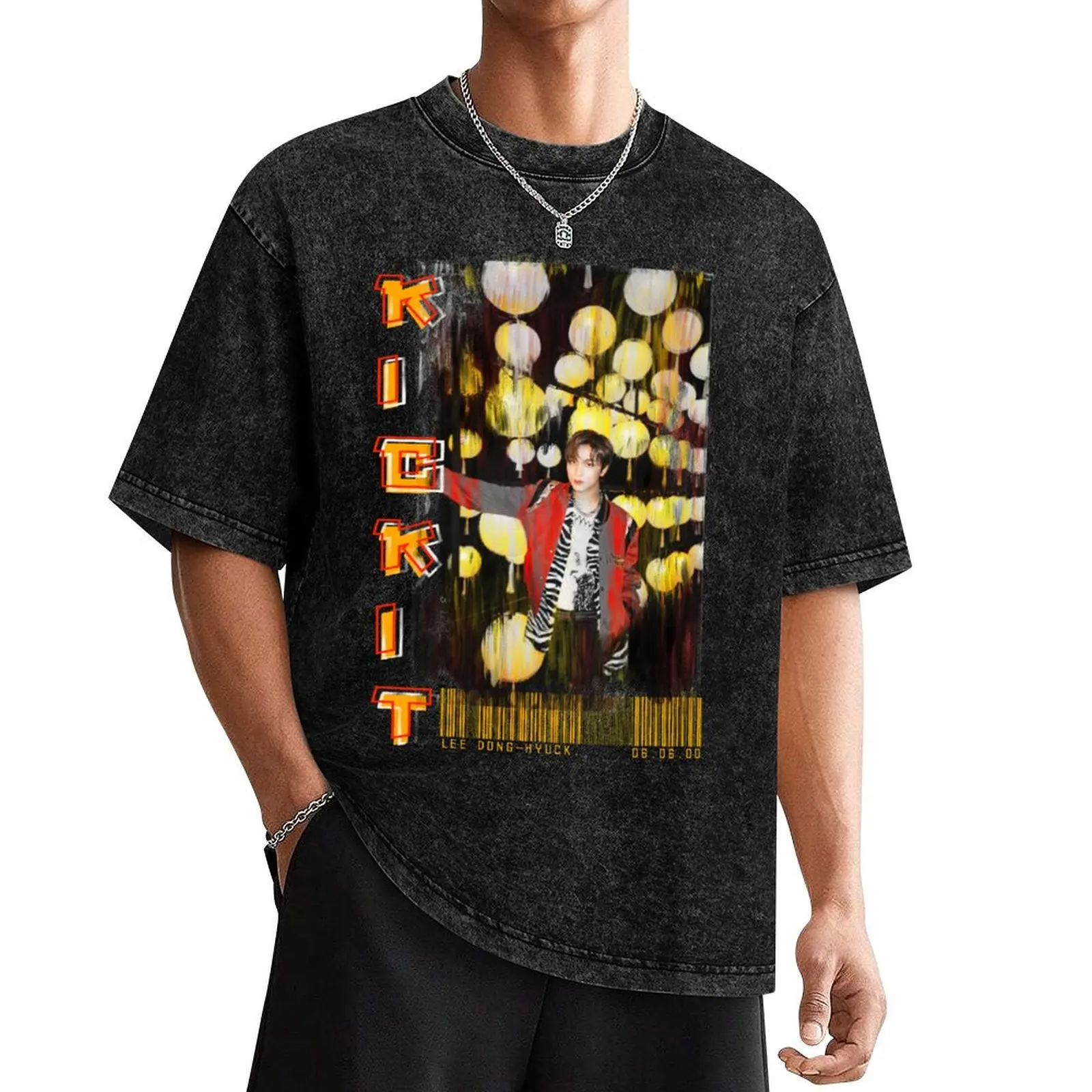 

NCT Haechan Kick It T shirt T-Shirt oversize t-shirts man cotton graphic tees mens graphic t-shirts hip hop