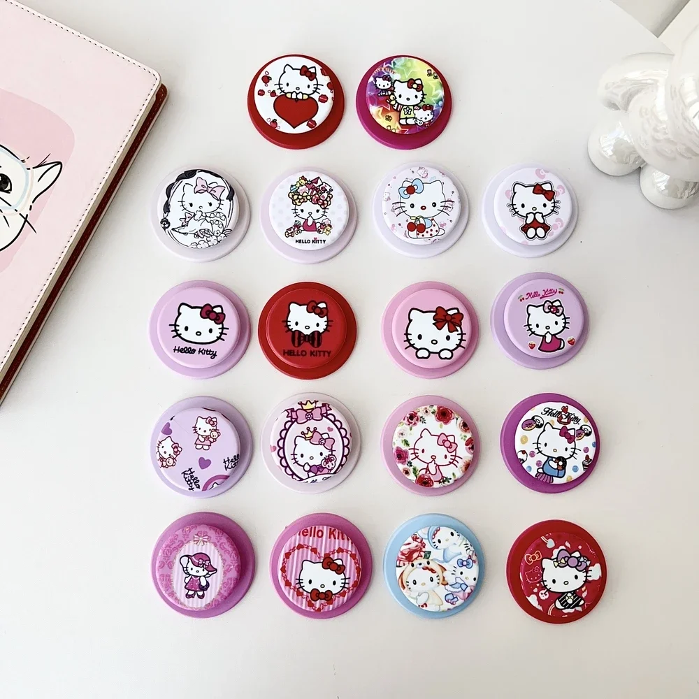 

Магнитный чехол для телефона Magsafe Griptok Grip Tok, милый Sanrio Hello Kitty для iPhone, складной чехол для беспроводной зарядки, держатель