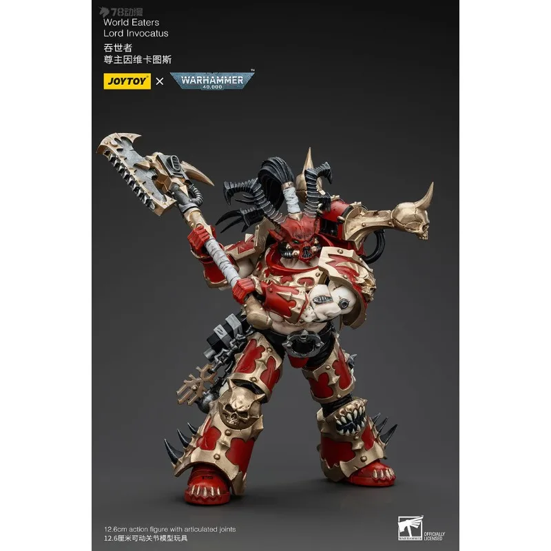JOYTOY Dark Source Warhammer 40K 1/18 The Devourer Angron، الشخصية الرئيسية لـ Vikatus، هي هدية ألعاب شخصيات لعبة الهاتف المحمول #5