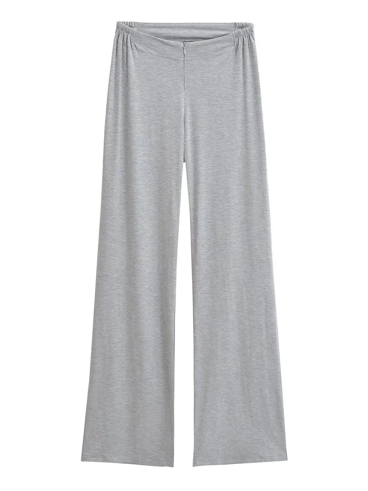 Low Waist Fitn Yoga Casual Pants Women Street Sle Wide Leg Pants Zipper Closure Comfortable Loose Fit Spring Season