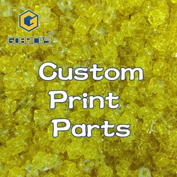 Gobricks Customizable MOC Movies Game Model Bricks Parts Assemble Building Blocks Creative DIY Toys Gift with Part List CSV XLSX