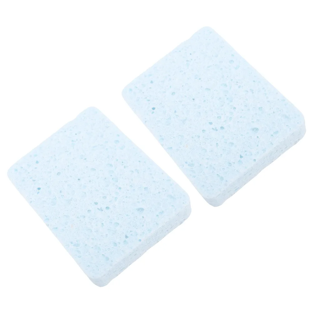 3PCS Plastic Storage Box Rectangle Shape Artist Sponges High Elasticity Reusable Watercolor Sponges Painting Sponges Crafts