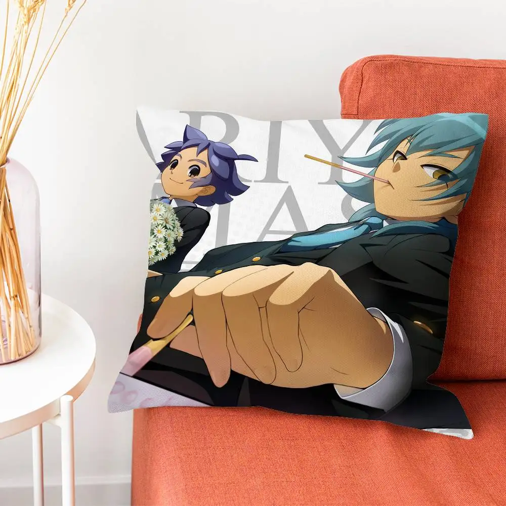 كرة القدم I-InazumaS أحد عشر 11 كيس وسادة كيس وسادة غرفة المعيشة أريكة غطاء الوسادة مناسبة للمنزل غرفة نوم الديكور #4