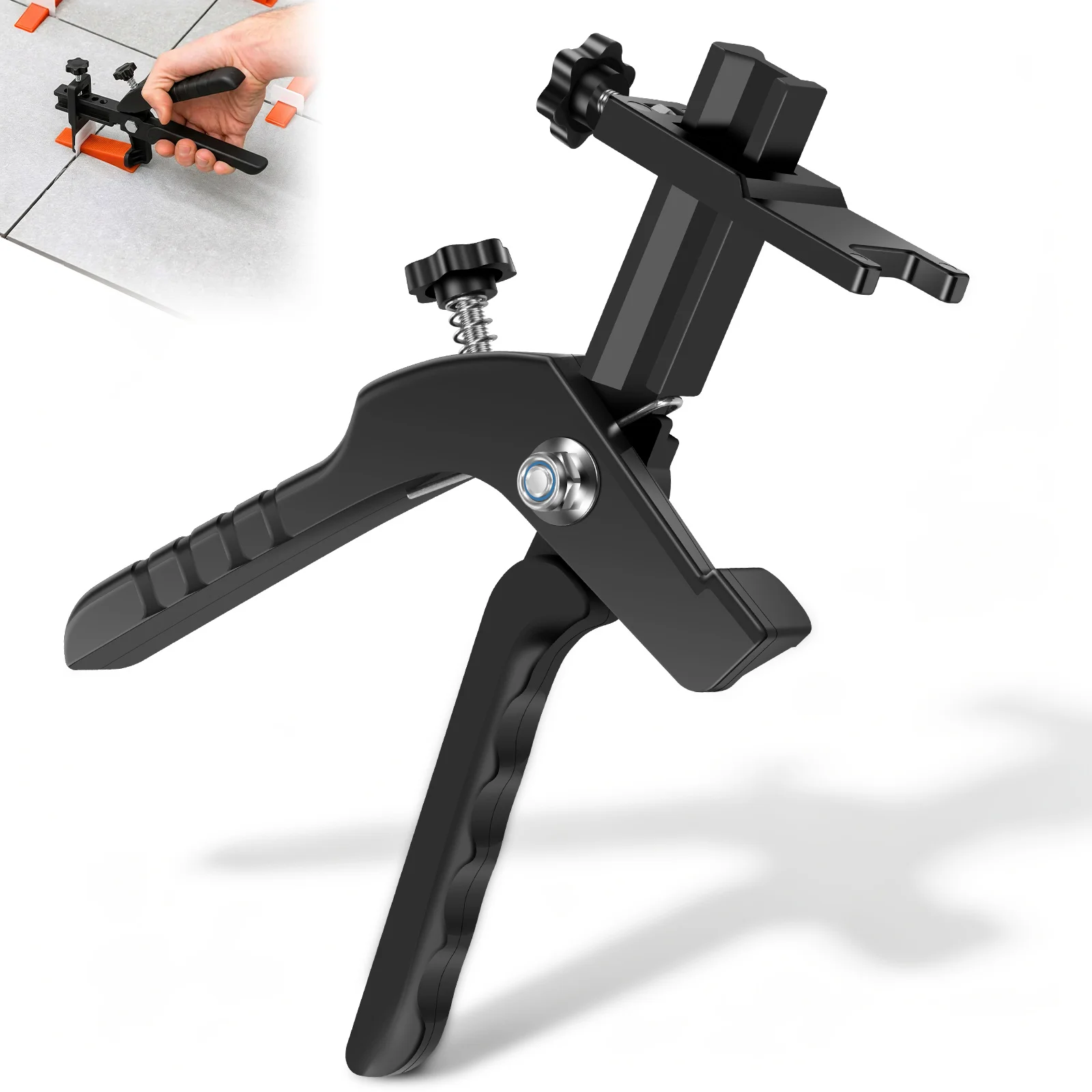 Tile Leveling Pliers 5 Modes Adjustable Tiling Locator Leveling Tool Precise One-handed Wall Floor Tiling Installation Pliers