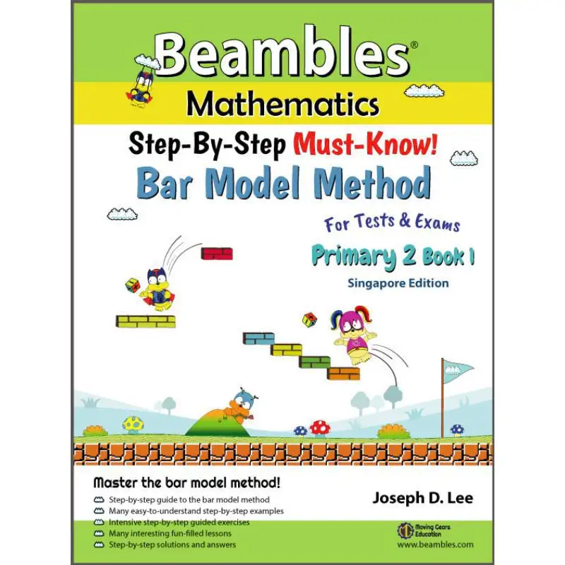 

Метод модели Beambles Mathematics StepByStep Bar, первичная книга, 2 книги, 1 BEAMBLES BEAMBLES, 9789814717465 Книга