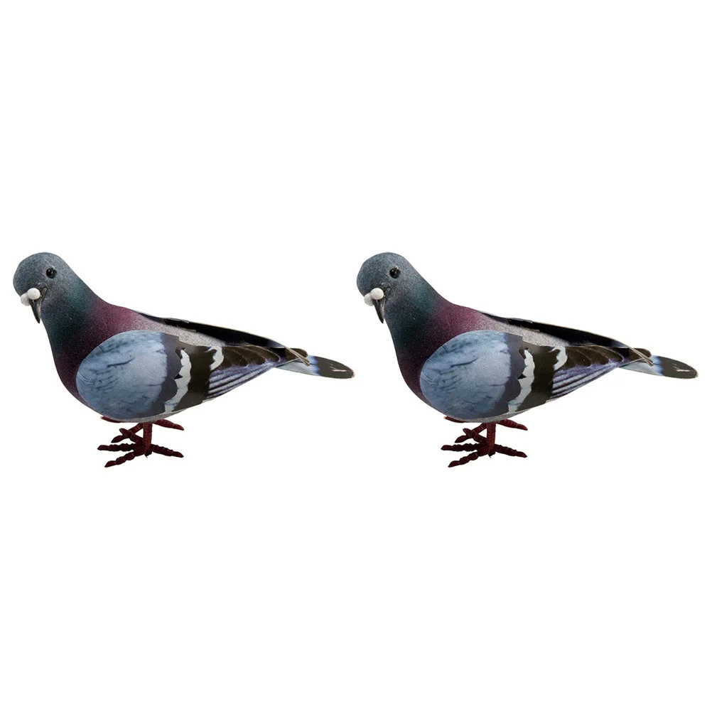 

Outdoor Garden Decor Simulation Pigeon Model Indoor Plants Bird Statues Toy Home Decoration Faux