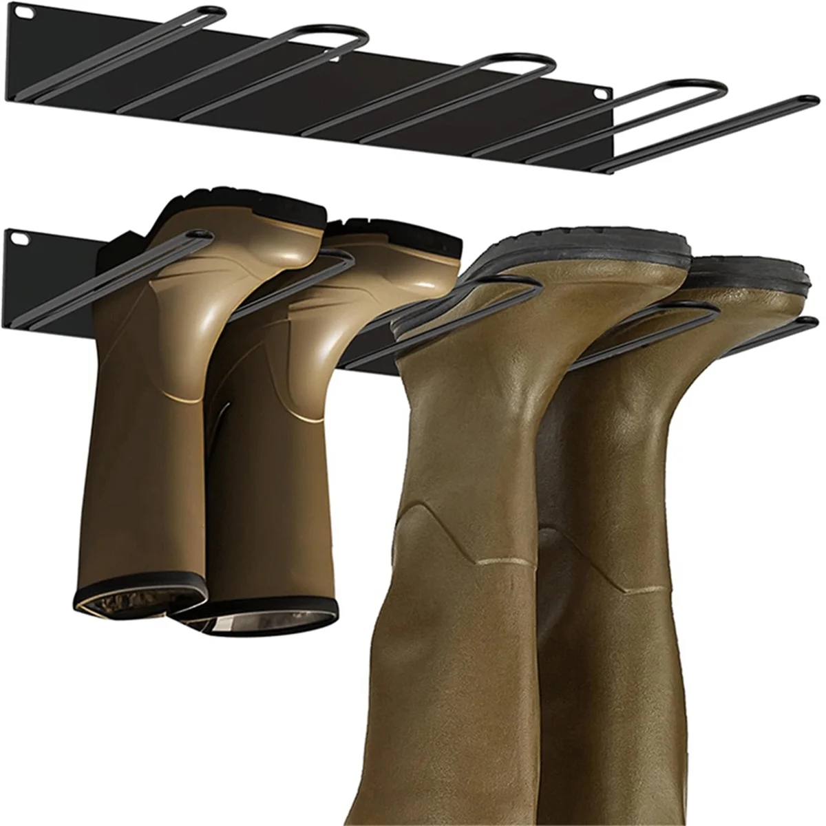Long Boots Wall Mount Shoes Hanger Rack Boots Upper Protection Support Boots Storage Organizer Accessories