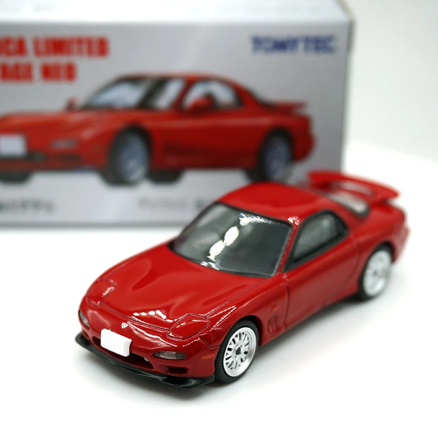 TOMYTEC 1/64 TLV N177C MAZDA RX7 Mazda rotor motor aleación modelo colección de coches piezas de regalo