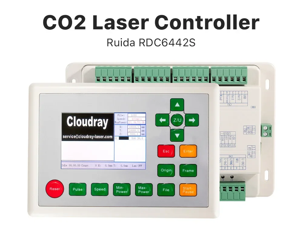 

Контроллер Cloudray Ruida RD RDC6442G Co2 Laser DSP для лазерной лампы, версия 6442 6442G 6442S