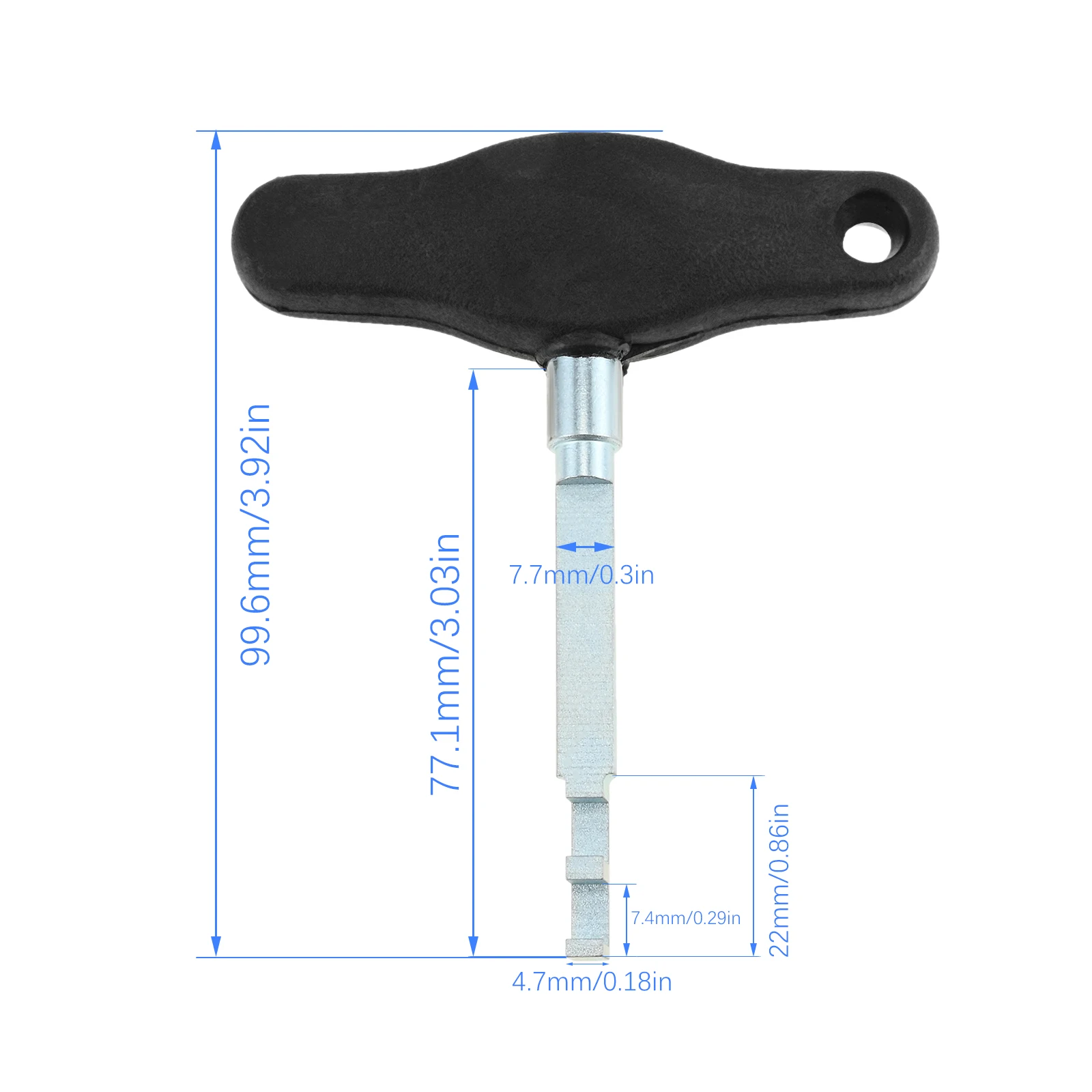 1pc T-Handle Car Ignition Coil Puller Plug Release Tool for Headlights MAF/MAP Sensors Fit for Audi Porsche Carbon Steel Plastic