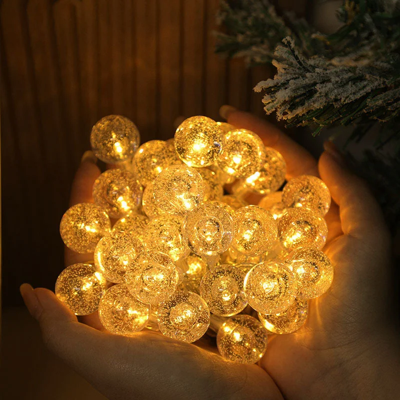 2Pcs LED Copper Wire Fairy Lights Battery-Operated Button Switch 10/20/30LED String Garlands Lamp Birthday Wedding Party Decor