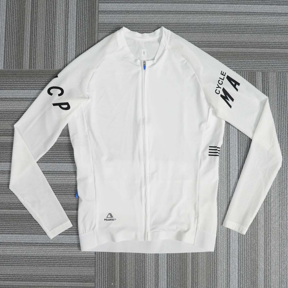 Maillot Ciclismo Hombre Herren Radsporttrikot Langarm Hochwertiges Pro-Team Radsporttrikot MTB Fahrradbekleidung Rennradtrikot – Detail 2