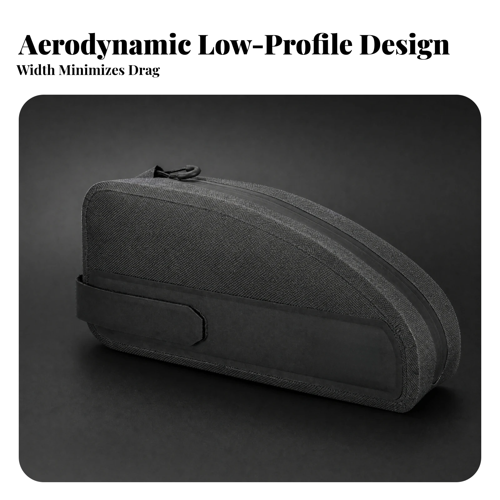 Top-Tube Frame Bag Streamlined Cycle Top-Tube Bag Lightweight Sleek for Cyclists, Cycling Commutes, Road Rides