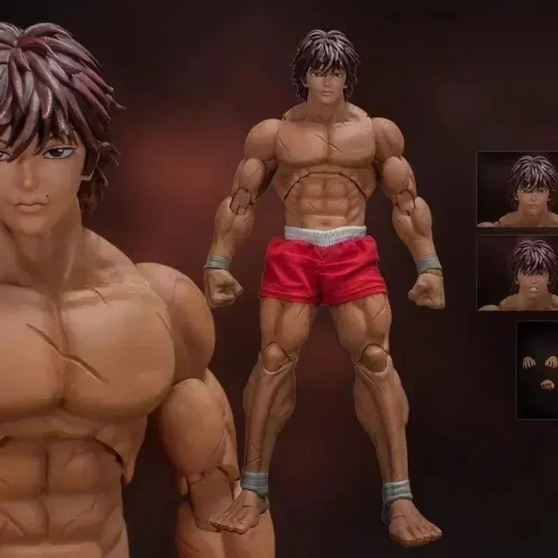 

In Stock Anime Baki Hanma Baki Kibk 01 1/12 Son Of Ogre Figures Ko St Action Figure Collection Decor Model Dolls Toys Kids Gift