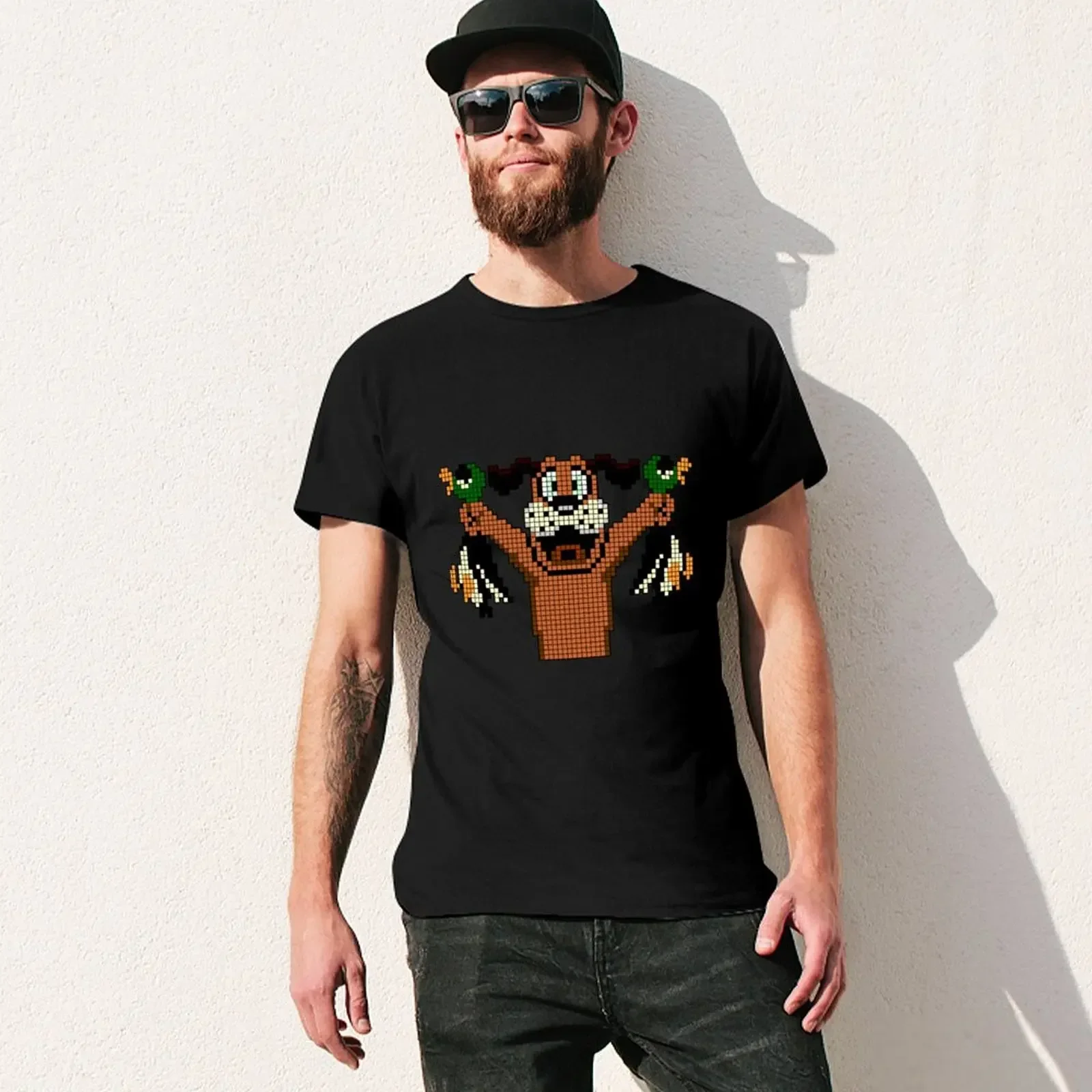 Duck Hunt - Video Game Dog T-Shirt boys whites hippie clothes sweat black t-shirts for men view 3