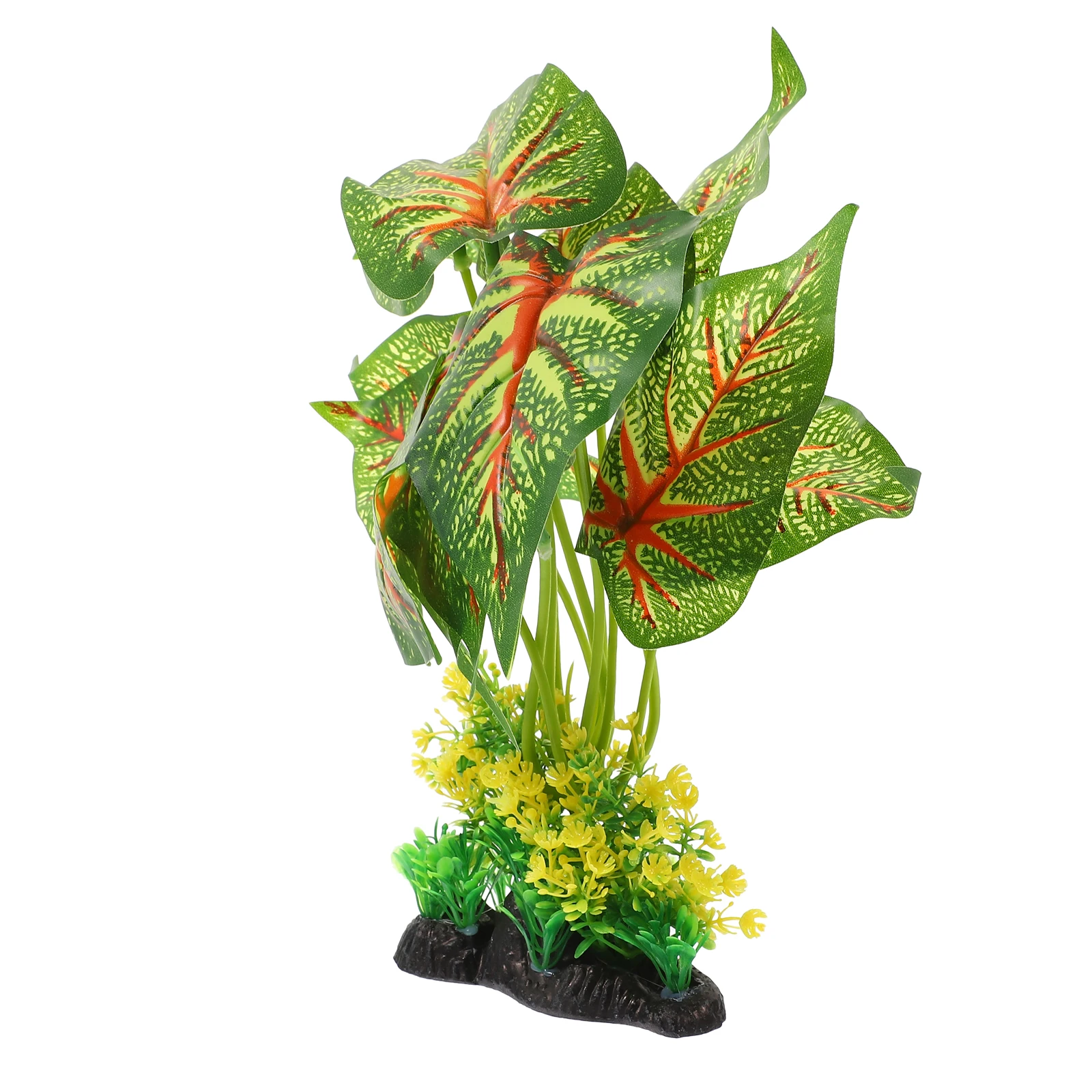 

Simulation Water Grass for Fish Tank Decor Durable Plastic Aquarium Plant Realistic Shape Compact Lightweight Home Office Pet