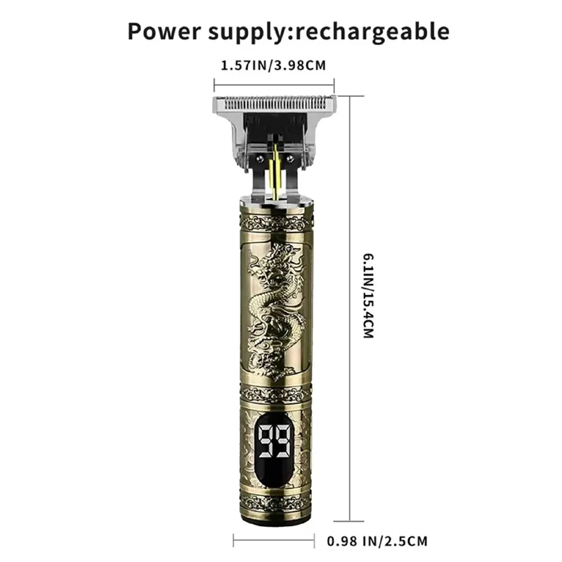 男性用コードレスバリカン,男性用バリカン,ヴィンテージ,t9,バリカンキット,Tブレード,あごひげシェーバー