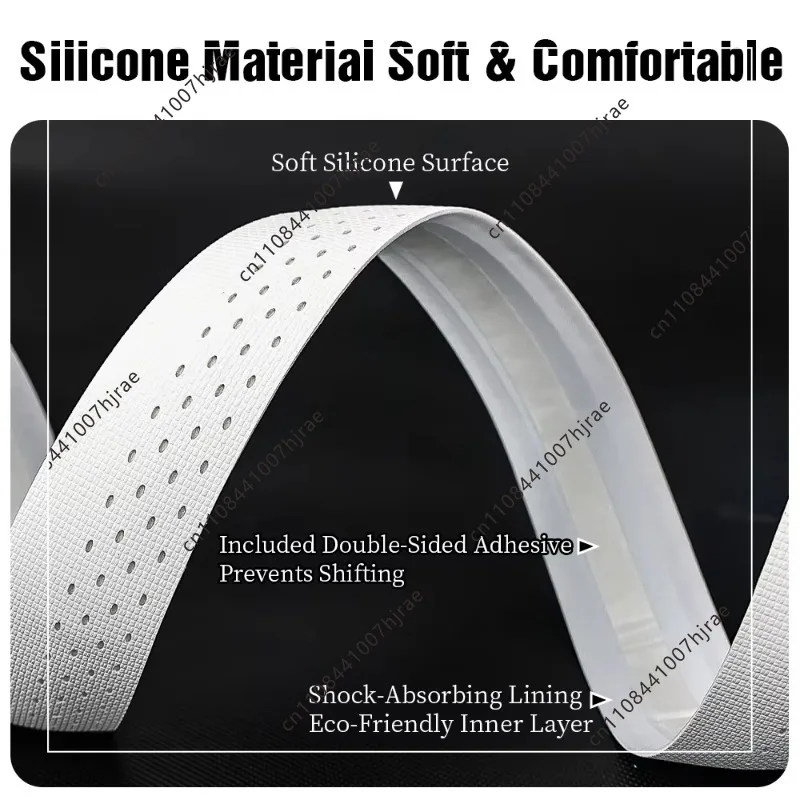 Bicycle handlebar tape, silicone bicycle EVA handlebar tape, non-slip shock absorption, bicycle handlebar accessories