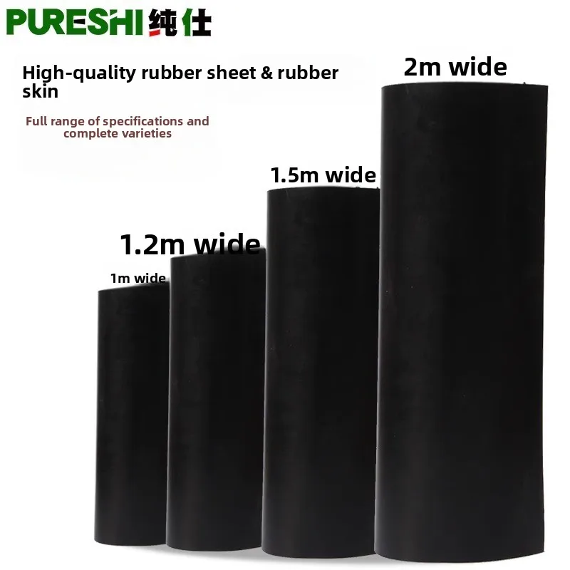 

Black Industrial Rubber Sheet Oil Slip Wear Resistant Insulation Mat 35