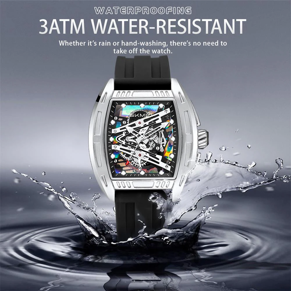 SKMEI Business Quarzwerk Uhren Für Männer Frauen Mode Design 3Bar Wasserdicht Zeit Datum Armbanduhren Luxus Kreative Uhr