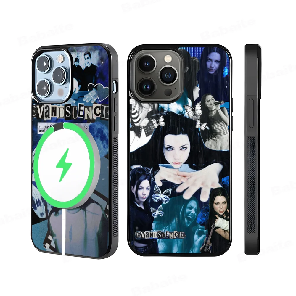 

Rock Music A-Amy L-Lee Phone Case Magnetic Case For IPhone 16 14 13 12 11 15 Pro Max Plus For Magsafe Wireless Charge Cover