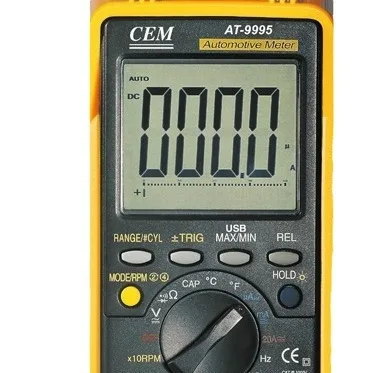 Multimeter Digital Otomotif Profesional CEM AT-9995 Dengan Antarmuka RS232