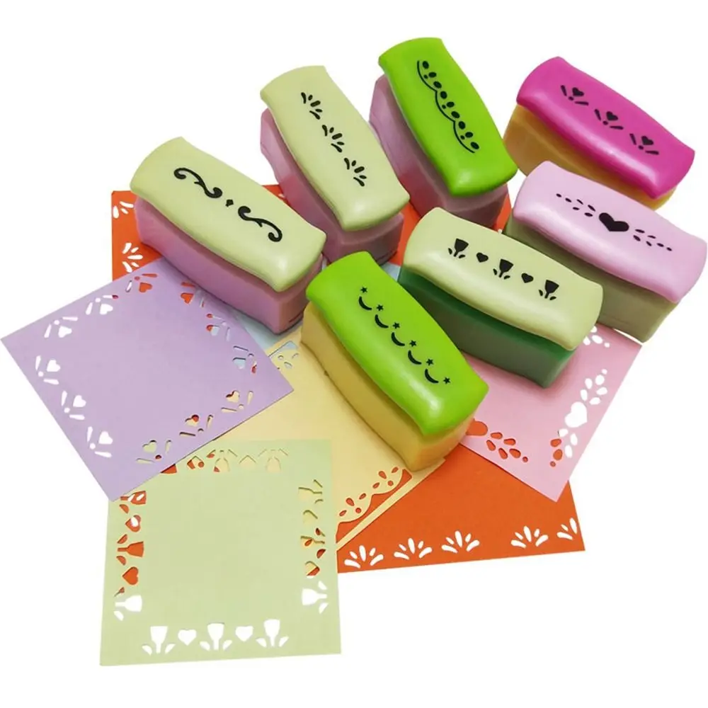Creative Paper Cutter Decorative Border Handmade Gift S Flower Design DIY Scrapbooking Fancy Border Punch Embossing Punch