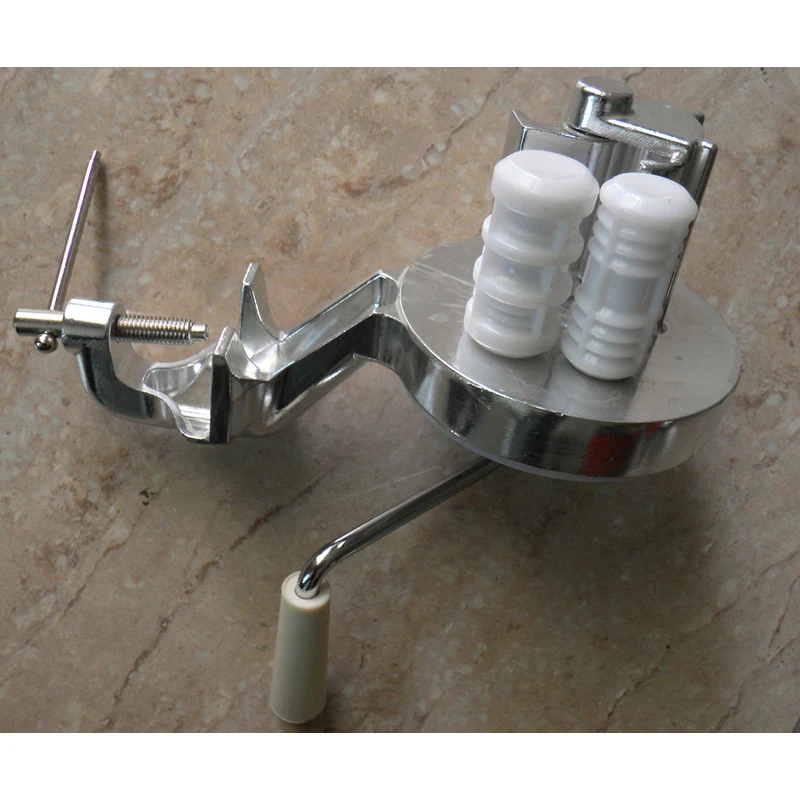 Manual Noodle Machine Silver Aluminum Alloy Manual Fettuccine Noodle Press Home Kitchen Pasta Cooking Assistant