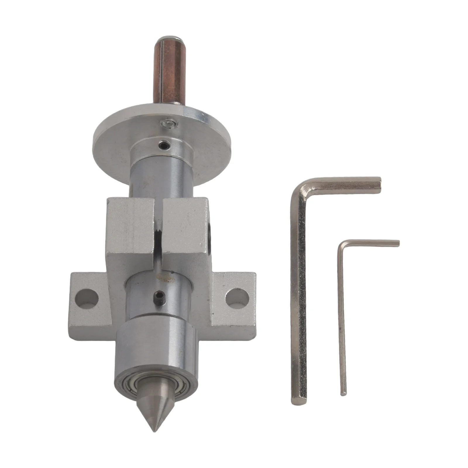 

Enhanced Stability Double Bearing Live Center Compatible with For Mini Lathe Machines For Precise Wood and Metal Turning
