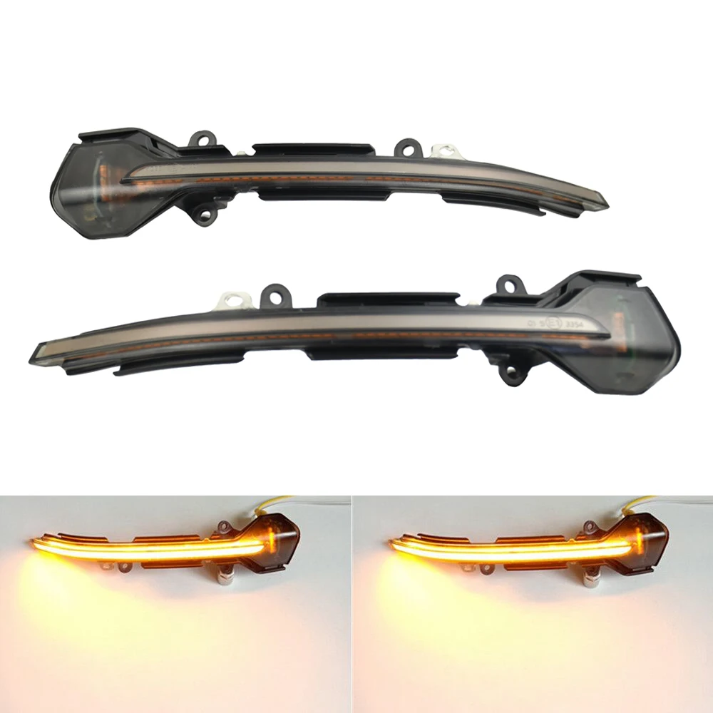2 قطعة الجانب الجناح التمرير الديناميكي الوامض بدوره مصباح إشارة لمقعد ليون III Mk3 5F ST FR Cupra Arona KJ7 2013 2014 2015 2017 2018